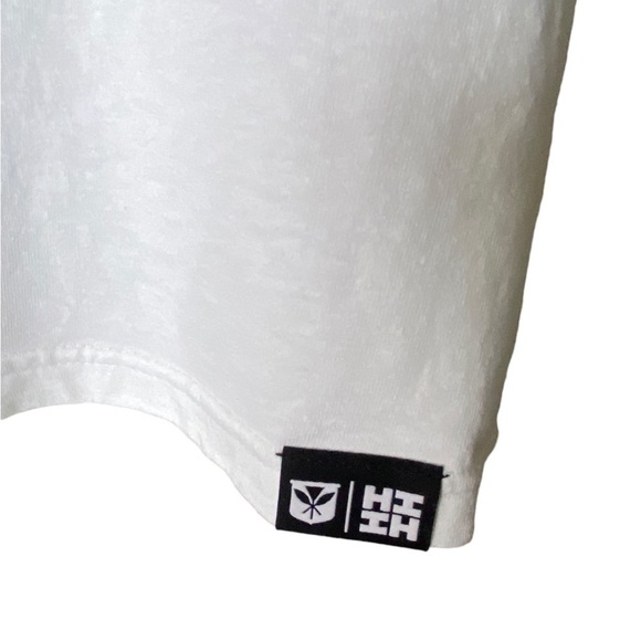 HAWAII’S FINEST Floral Hawaiian Logo Tee Shirt Men XL - Picture 2 of 7